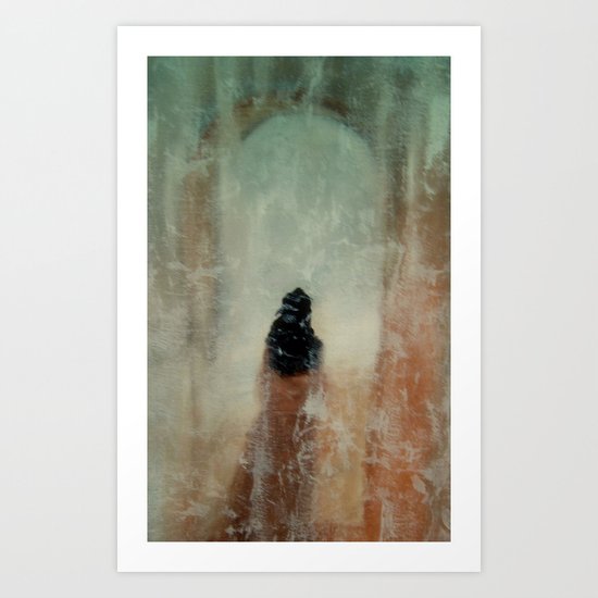 j'attends Art Print