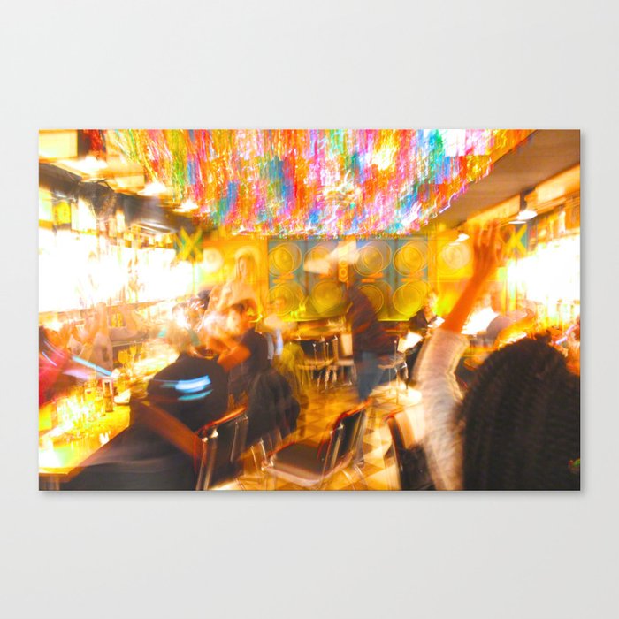 Its always a party in NYC Canvas Print