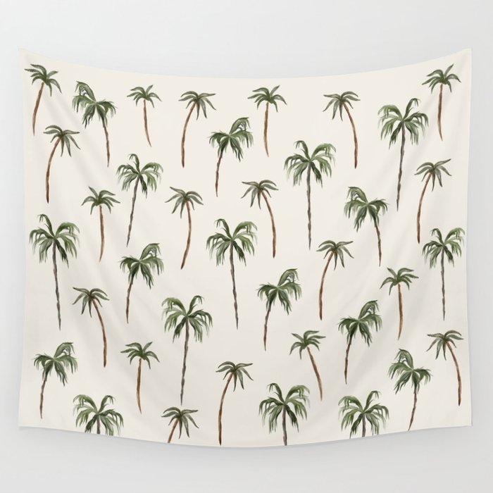 Tropic Palms Wall Tapestry