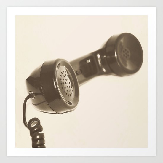Let's Talk Art Print