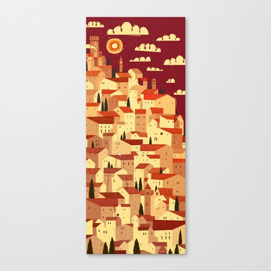 The Tiler Canvas Print