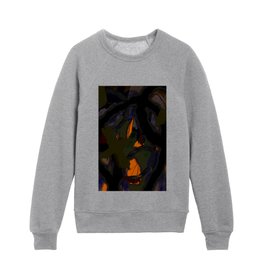 Unimportant things 3. Abstract Art. Contemporary Painting.  Kids Crewneck