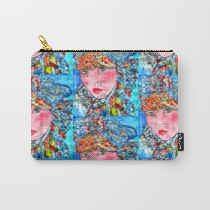 LUNA #society6 #decor #buyart My artwork is featured in MagCloud, Pink Panther Magazine, issue 25 Carry-All Pouch