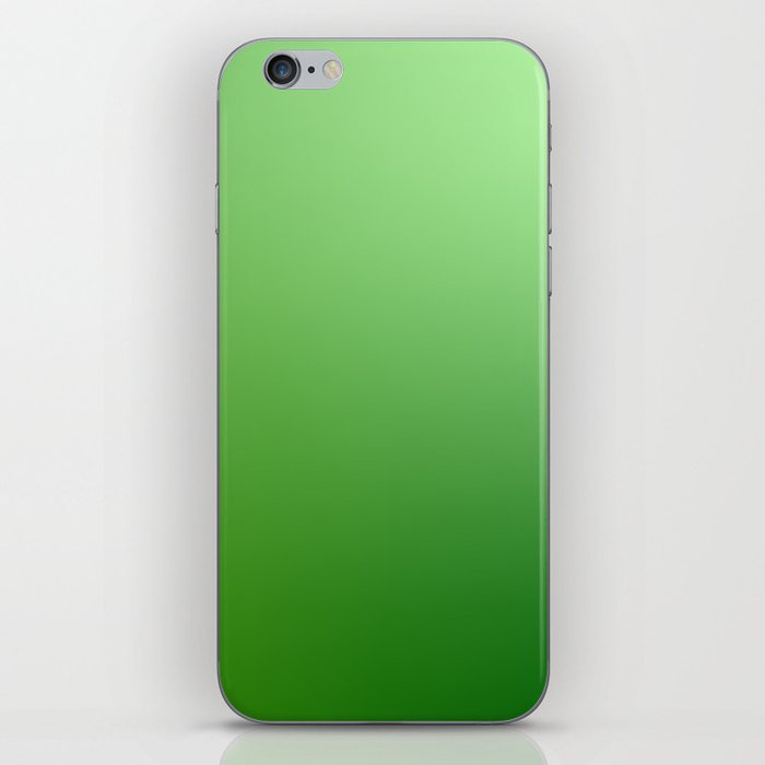 12 Green Gradient Background 220713 Valourine Digital Design iPhone Skin