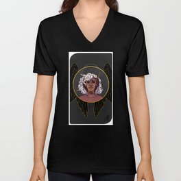Raven Queen Patron V Neck T Shirt