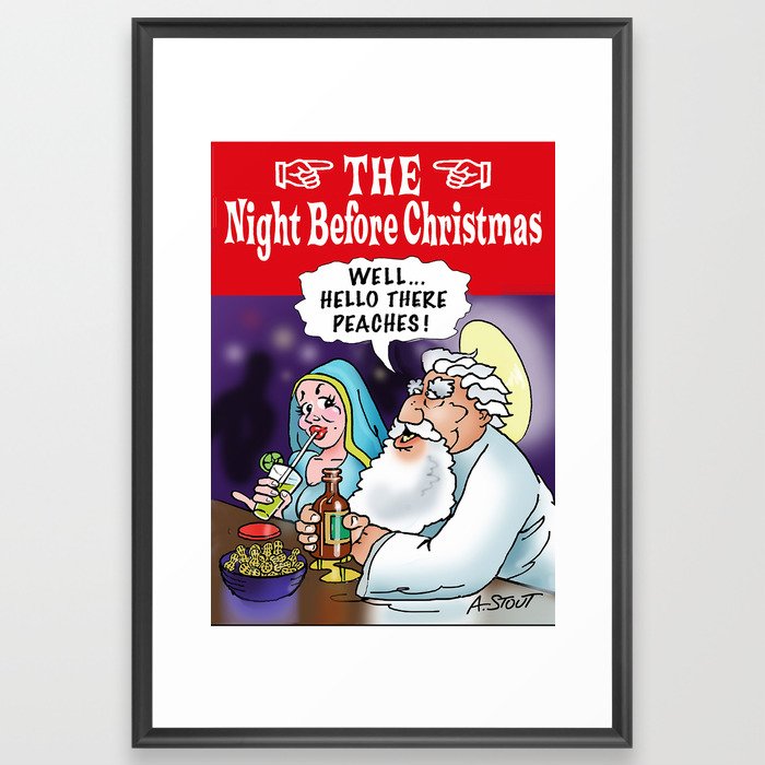 THE Night Before Christmas! Framed Art Print