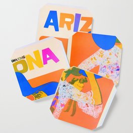 Vintage Travel Poster - Arizona Coaster