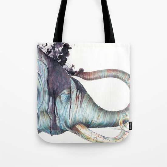 Elephant Shower Tote Bag