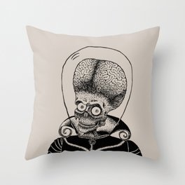 Mars Attacks! Throw Pillow