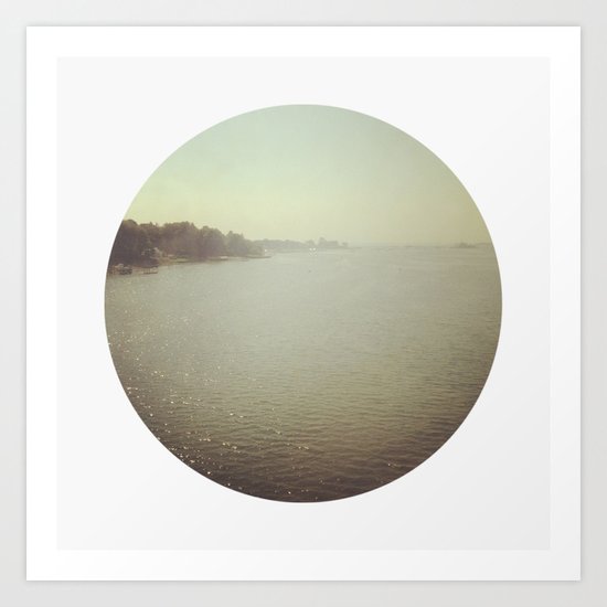 Lake Art Print