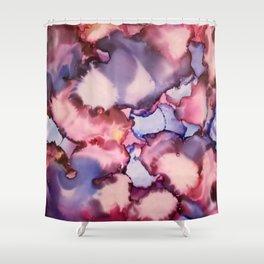 "Plum Crazy" by Witch Craft Shower Curtain