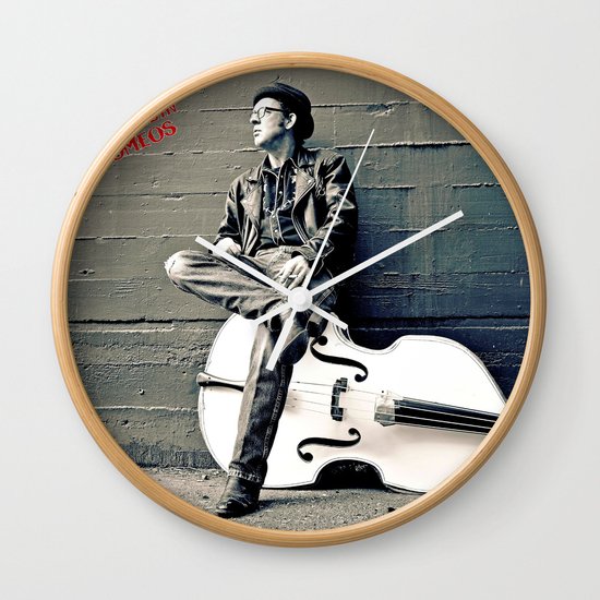 Rockin' Billy Burns Wall Clock