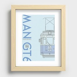 Trams of the World - Cracov Recessed Framed Print