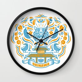 Okinawa Wall Clock