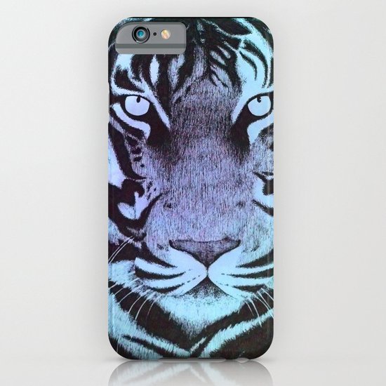 Be a Tiger (Blue) iPhone & iPod Case