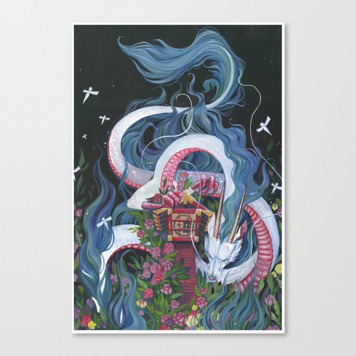 Haku Canvas Print