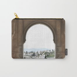 Alhambra Window to Granada Carry-All Pouch