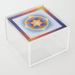 Sacral geometry Merkabah Acrylic Box