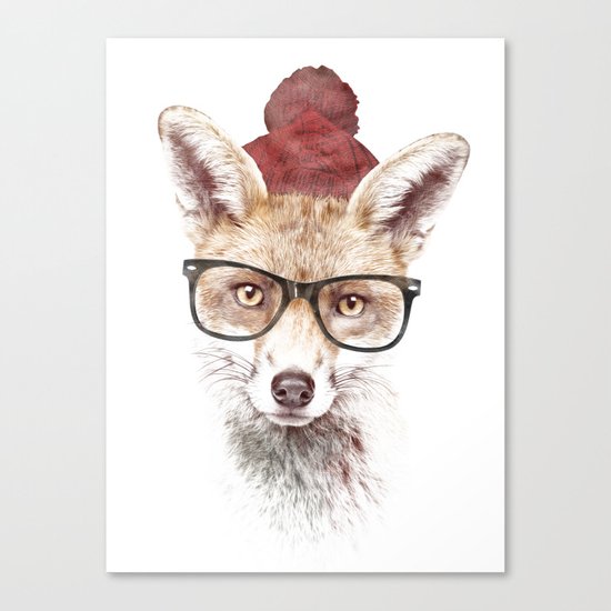 It's pretty cold outside Canvas Print