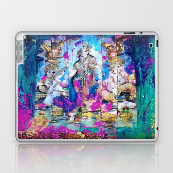Saraswati, Lakshmi & Ganesha Laptop & iPad Skin