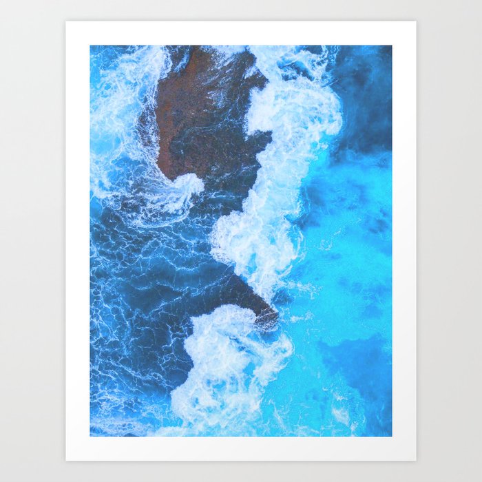 California Ocean Art Print