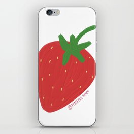 strawberry feeling iPhone Skin