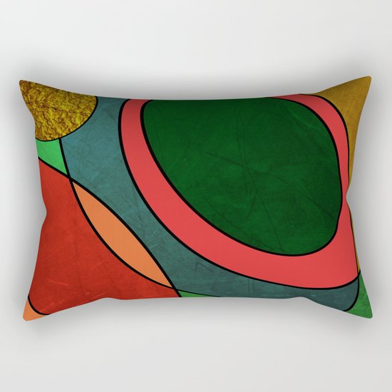 Abstract #325 Rectangular Pillow