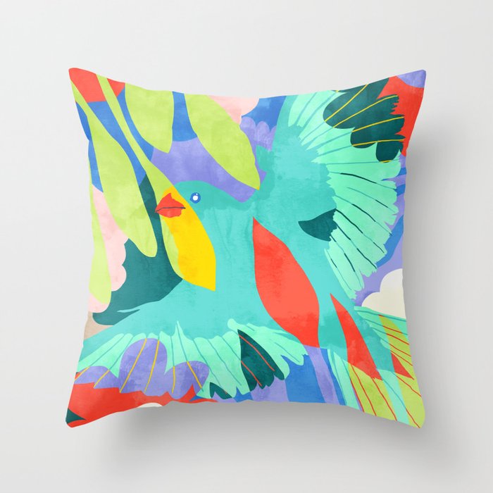 Free your mind Throw Pillow