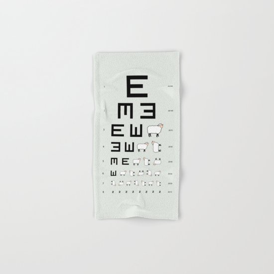 The EWE Chart Hand & Bath Towel
