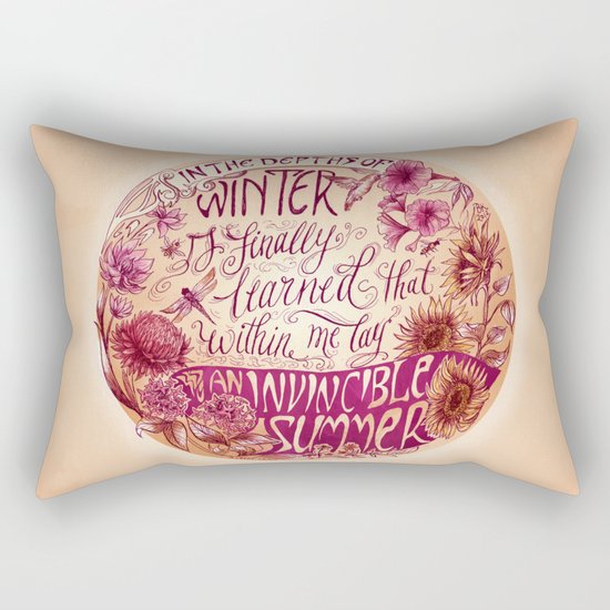 Invincible Summer Rectangular Pillow