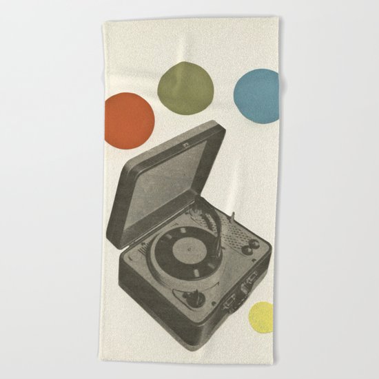 Pop Music Beach Towel