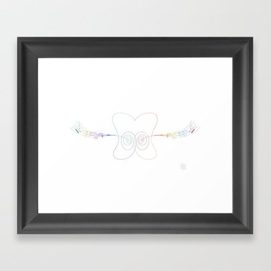 Earworm Framed Art Print