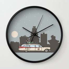 Ghostbusters ECTO-1 Wall Clock