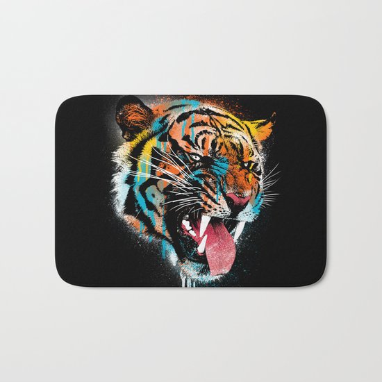 FEROCIOUS TIGER Bath Mat