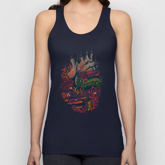 heart of the sea Unisex Tank Top