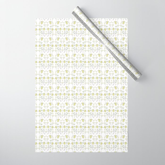 Flower-Pattern-1 Wrapping Paper