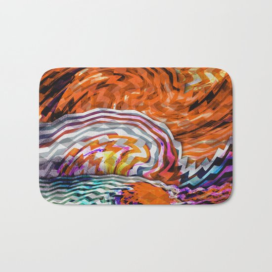 the moon effect Bath Mat