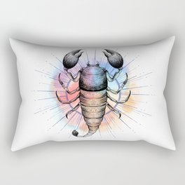 Zodiac Scorpio Rectangular Pillow