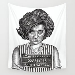 Big Hair Texas Trouble Wall Tapestry
