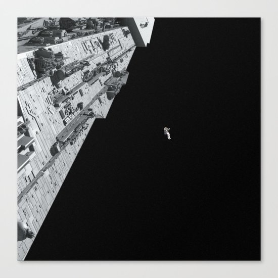 Lost in space Canvas Print