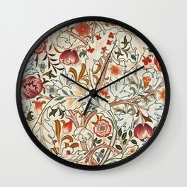 Modern poster-William Morris-Vegetable print 6. Wall Clock