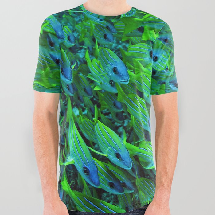 Fishies All Over Graphic Tee