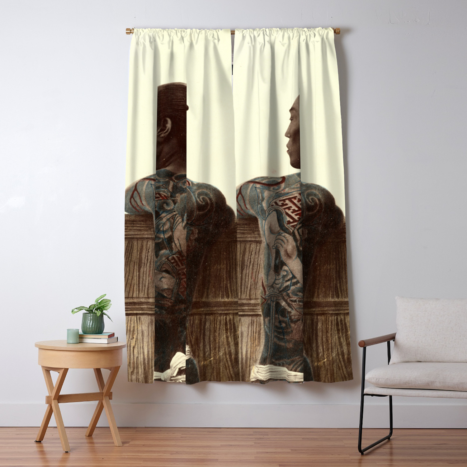 Kusakabe Kimbei Japanese Tattoo Original Old Vintage Retro Photography From Japan Photo Of Sa Blackout Curtain By Artexpression Society6 Kusakabe Kimbei Japanese Tattoo Original Old Vintage Retro Photography From Japan Photo Of Sa Blackout Curtain By Artexpression Society6