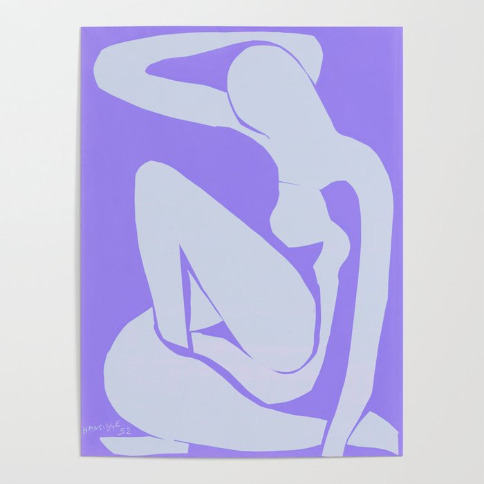 The Blue Nude on the River Styx by Henri Matisse Poster