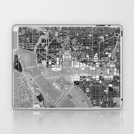 Washington DC Street Map Laptop & iPad Skin