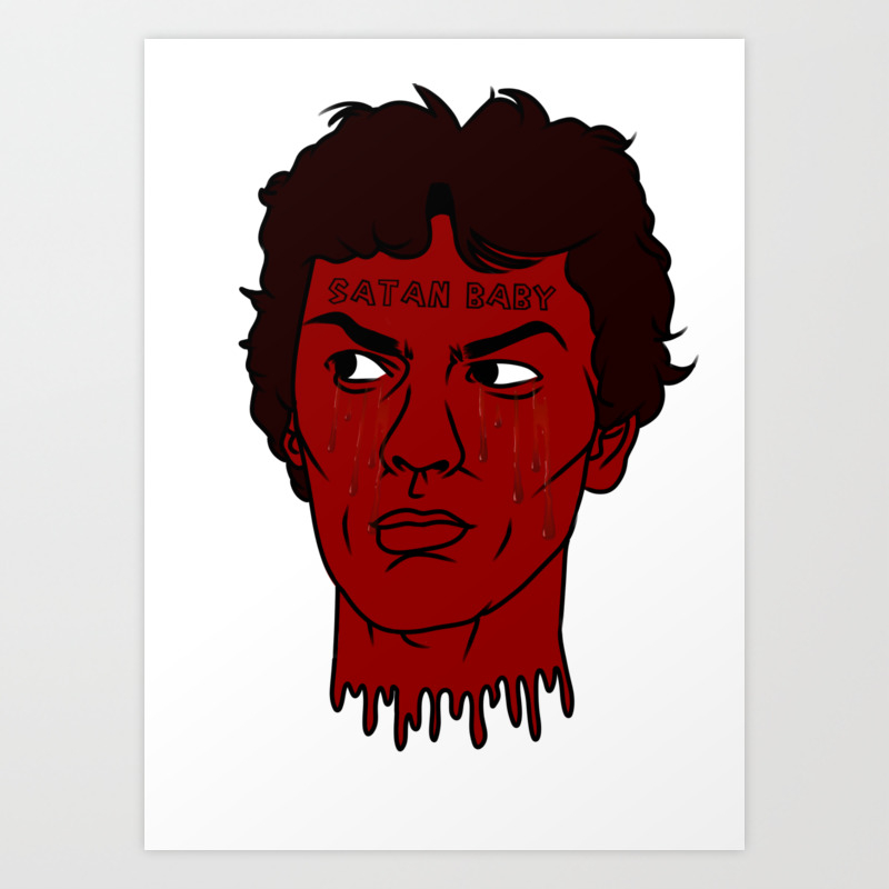 Richard Ramirez Night Stalker Art Print By Mena Golem Society6