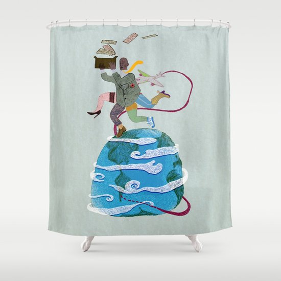 Fuga - Escape Shower Curtain