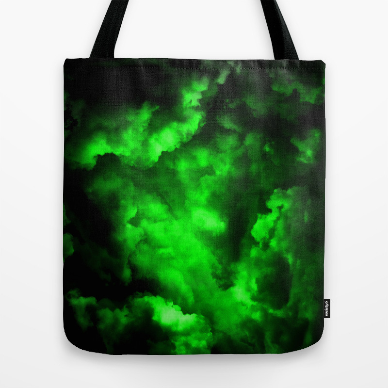 neon green purses