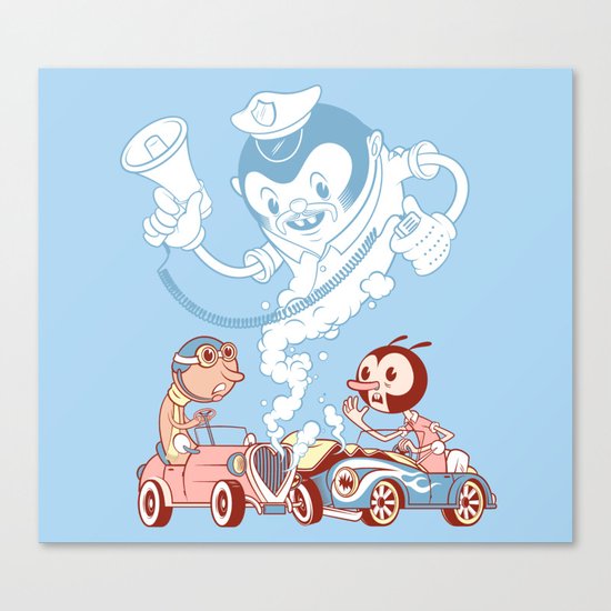CrashBoomBang Canvas Print