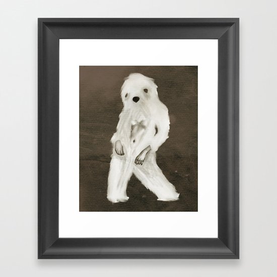 Yetti Framed Art Print
